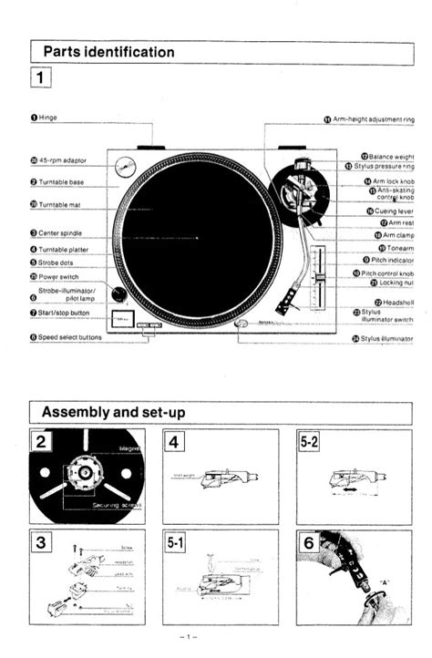 Technics Sl 1200 Mk2 Parts List | Reviewmotors.co