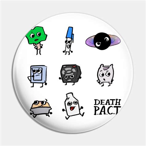 BFB DEATH PACT Pack - Bfb - Pin | TeePublic