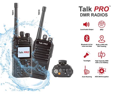 Digital DMR Radios | DMR VHF UHF | Radio Trunking | TalkPRO