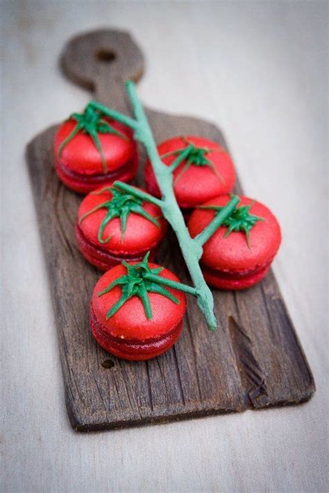 24 Things That Look Like Tomatoes, from Korean Cottages to Watering Cans | Macarons, Macaroon ...