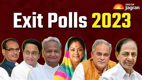 Exit Polls 2023: Advantage BJP In MP, Rajasthan; Edge To Congress In Chhattisgarh, Telangana ...