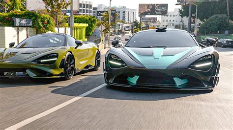 Mclaren 765LT vs Mclaren 720S Widebody Full Carbon Fiber. - YouTube