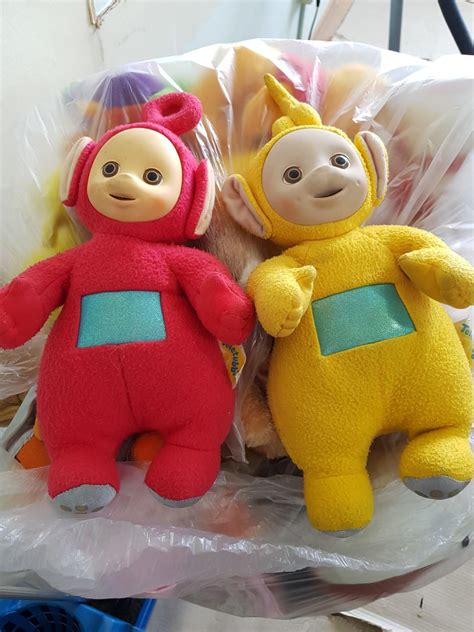 Authetic Teletubbies Plush - Lala and Po, Toys & Games, Stuffed Toys on Carousell