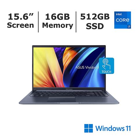 ASUS Vivobook Laptop, FHD Touchscreen With Ultra-Slim Nano, 44% OFF