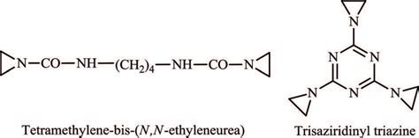 Cross-linking agents based on aziridine derivatives. | Download Scientific Diagram