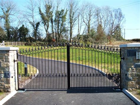 Swing Automatic Driveway Gates — Randolph Indoor and Outdoor Design