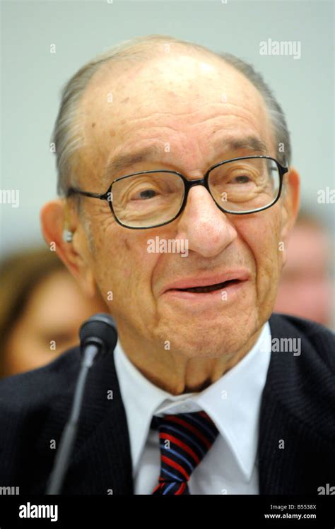 Former Federal Reserve Chairman Alan Greenspan speaks before the House ...