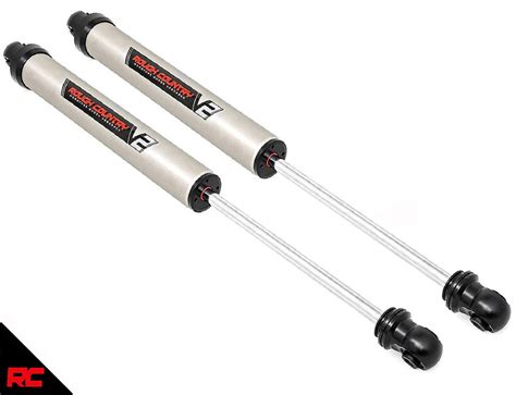 Rough Country V2 Rear Shocks (fits) 2007-2020 Chevy Tahoe | 2.5-4.5" Lift | MonoTube Shock ...