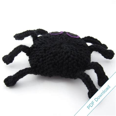 Spider Knitting Pattern PDF. Knit Your Own Toy Spider. - Etsy UK