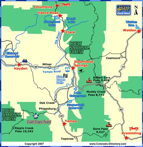 Steamboat Zip Code Map Value