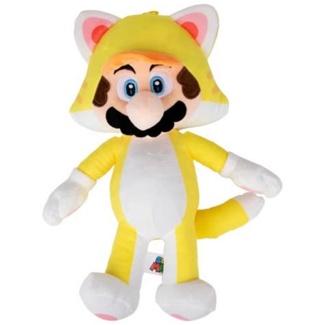 Super Mario Bros 850661 Super Mario Bros Cat Power-Up Plush Doll, 1 - Dillons Food Stores