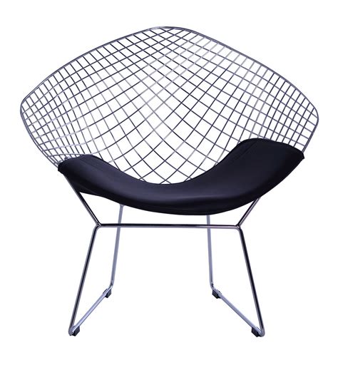 Diamond Chair by Harry Bertoia 1948 (Chrom)-80067- 1