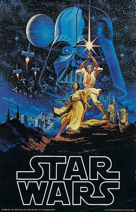 Star Wars: Episode IV - A New Hope (1977) Movie Poster 24"x36" : Amazon ...