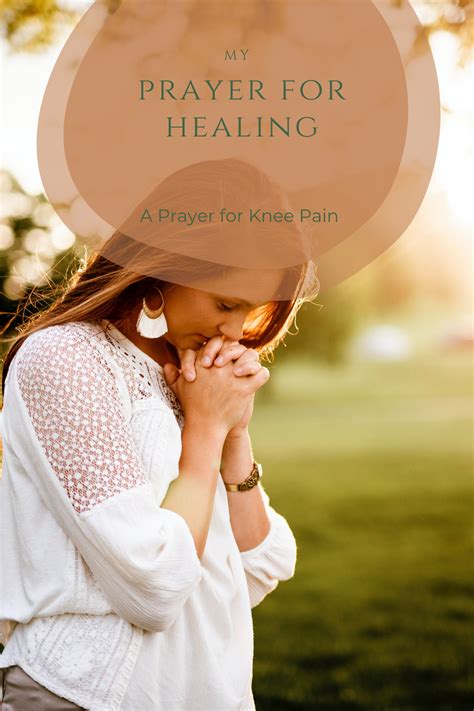 A Prayer for Healing for Knee Pain | Life & Faith Collide