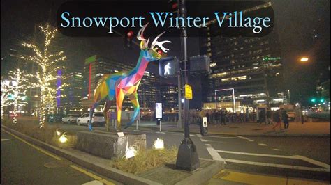 [4K BOSTON] Snowport Winter Village Walking Tour | Boston, MA | UltraHD ...