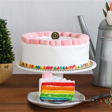 Rainbow Cake (Slice) - JUNANDUS