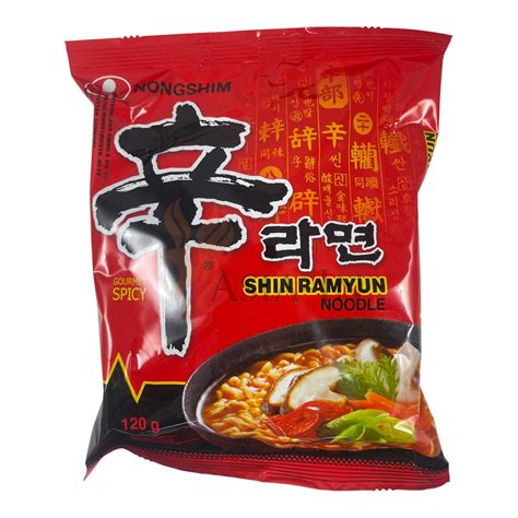 Shin Ramyun Instant Noodle Soup Nong Shim 120g