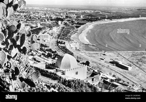 View over Agadir. From the report "Earthquake in Agadir". The 1960 Agadir earthquake destroyed ...