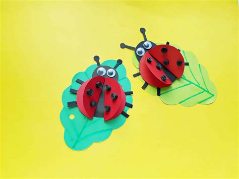 Easy Preschool Ladybug Craft · The Inspiration Edit