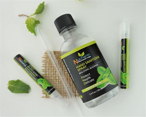 Hand sanitizer Refillable Kit – Nucharin Pharmacist Recipe