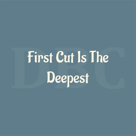 Guitar Chords First Cut Is The Deepest — Sheryl Crow | by DB Chord | DB ...