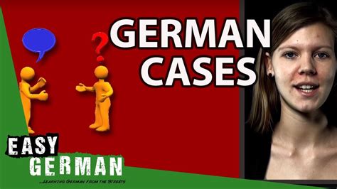 Easy German Grammar - German Cases - YouTube