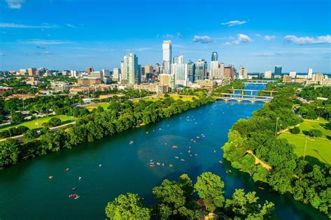 Lady Bird Lake, Texas - WorldAtlas