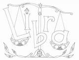 Libra Woman Coloring Page Free Seasonal & Celebrations  sketch template