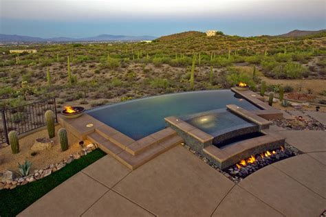 Desert Oasis - Modern - Pool - Phoenix - by Patio Pools and Spas