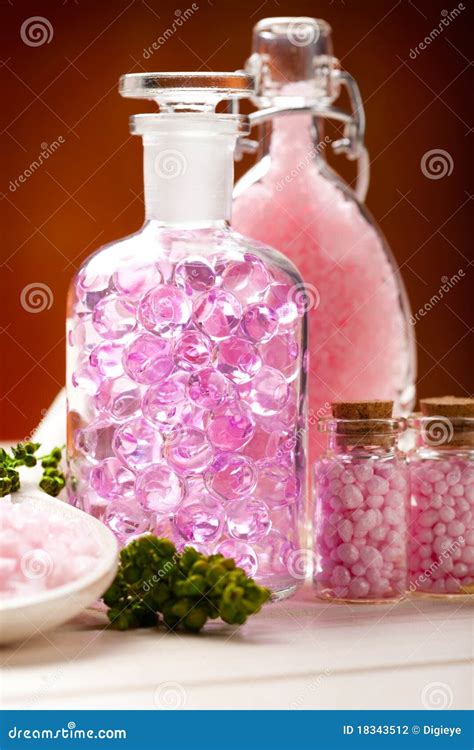 Beauty Treatment - Spa Minerals Stock Photo - Image of essential ...