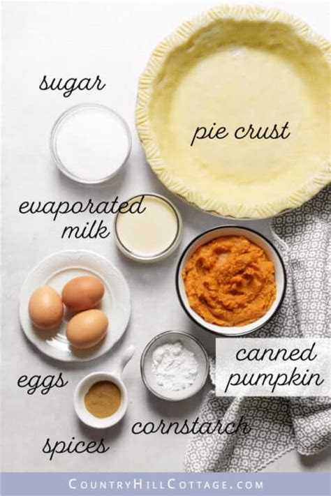 Evaporated Milk Pumpkin Pie