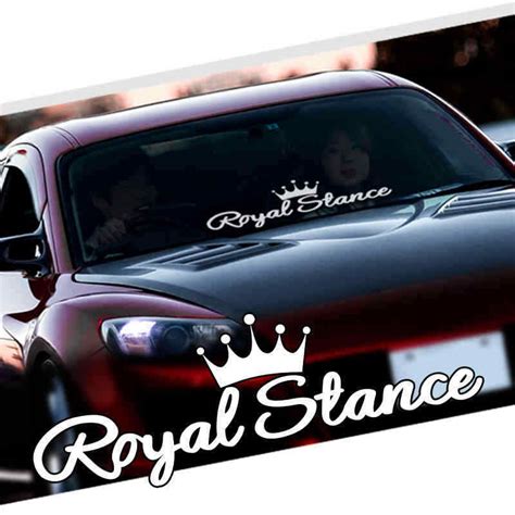 Royal Stance Sticker