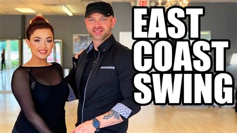 East Coast Swing Basic Steps - Beginner east coast swing - YouTube