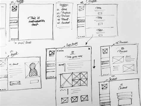 Wireframe Ux Design Portfolio