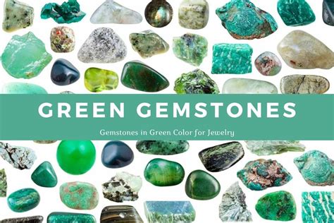 Green Gemstone Names | A List of Gemstones in Green Color for Jewelry ...