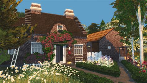 Just finished building this cottage! : r/Sims4