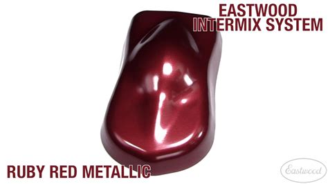 Ruby Red Metallic Intermix Paint Kit - Eastwood - YouTube