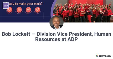 Bob Lockett — Division Vice President, Human Resources at ADP | Comparably