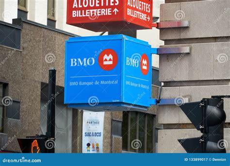 Bank of Montreal Branch and Logo Editorial Photography - Image of city, banking: 133899017