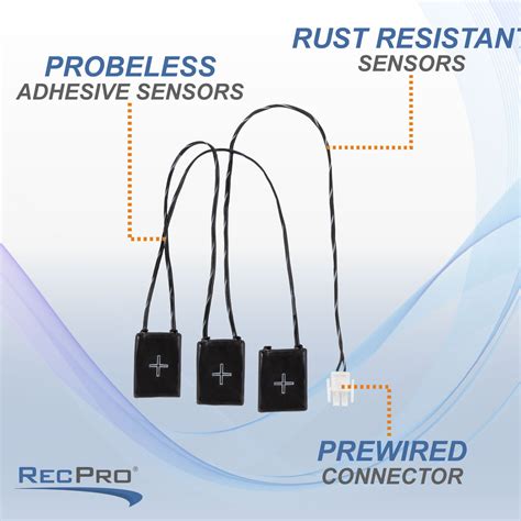 RV Water Tank Adhesive Sensors - RecPro