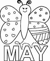 Collection Of May Coloring Pages  Free Printable sketch template