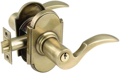 Emtek Cortina Brass Keyed Lever Door Handle Lock - Shop Lever Locks at ...