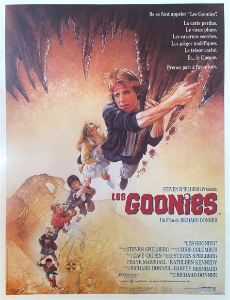 "Goonies" #Original Film Poster from #France, 1985, 63" x 47" Restored ...