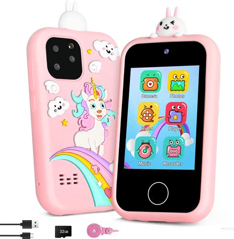 Amazon.com: Kids Smart Phone - Unicorn Toys Phone for Girls Play Phone ...