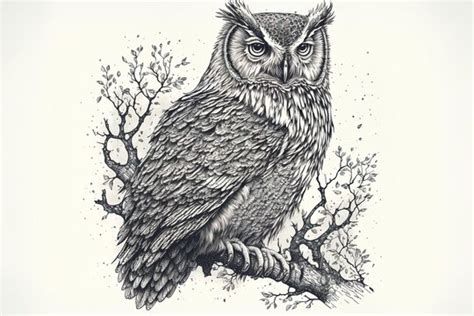 Owl Drawings