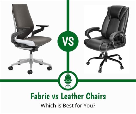 Fabric vs Leather Chair: Which Is Best for You? (2024)