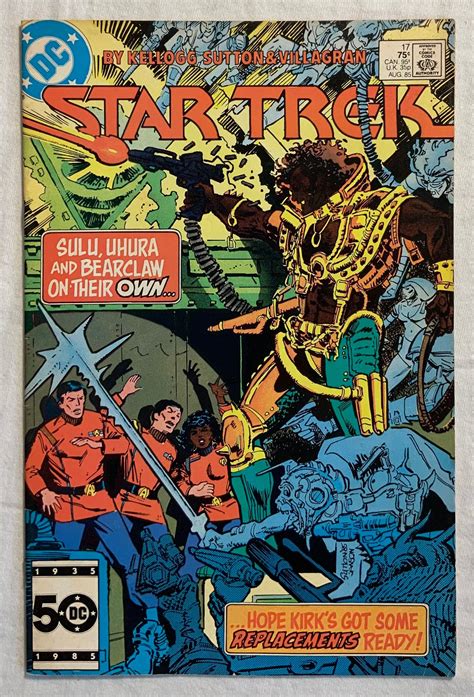 This vintage comic is Star Trek 17. The featured story is Sulu, Uhura and Bearclaw On Their Own ...