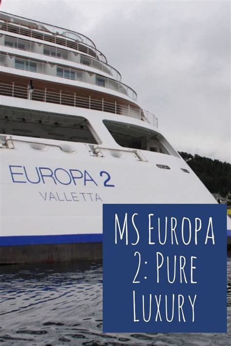 MS Europa 2 - The Most Luxurious Cruise Ship in the World | Explore ...