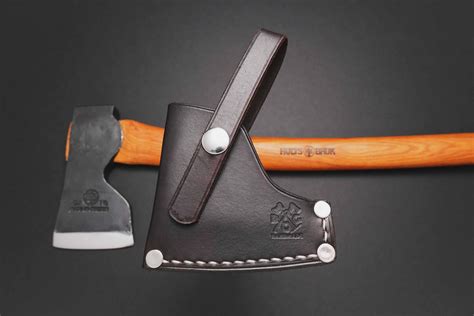 Hults Bruk Akka Foresters Premium Outdoor Axe Custom Leather Sheath