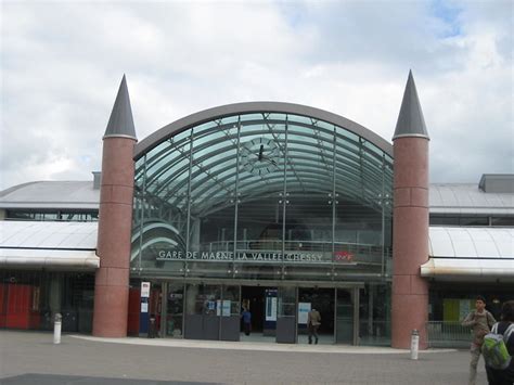 Marne La Vallee Chessy railway station, main entrance. | Flickr - Photo ...